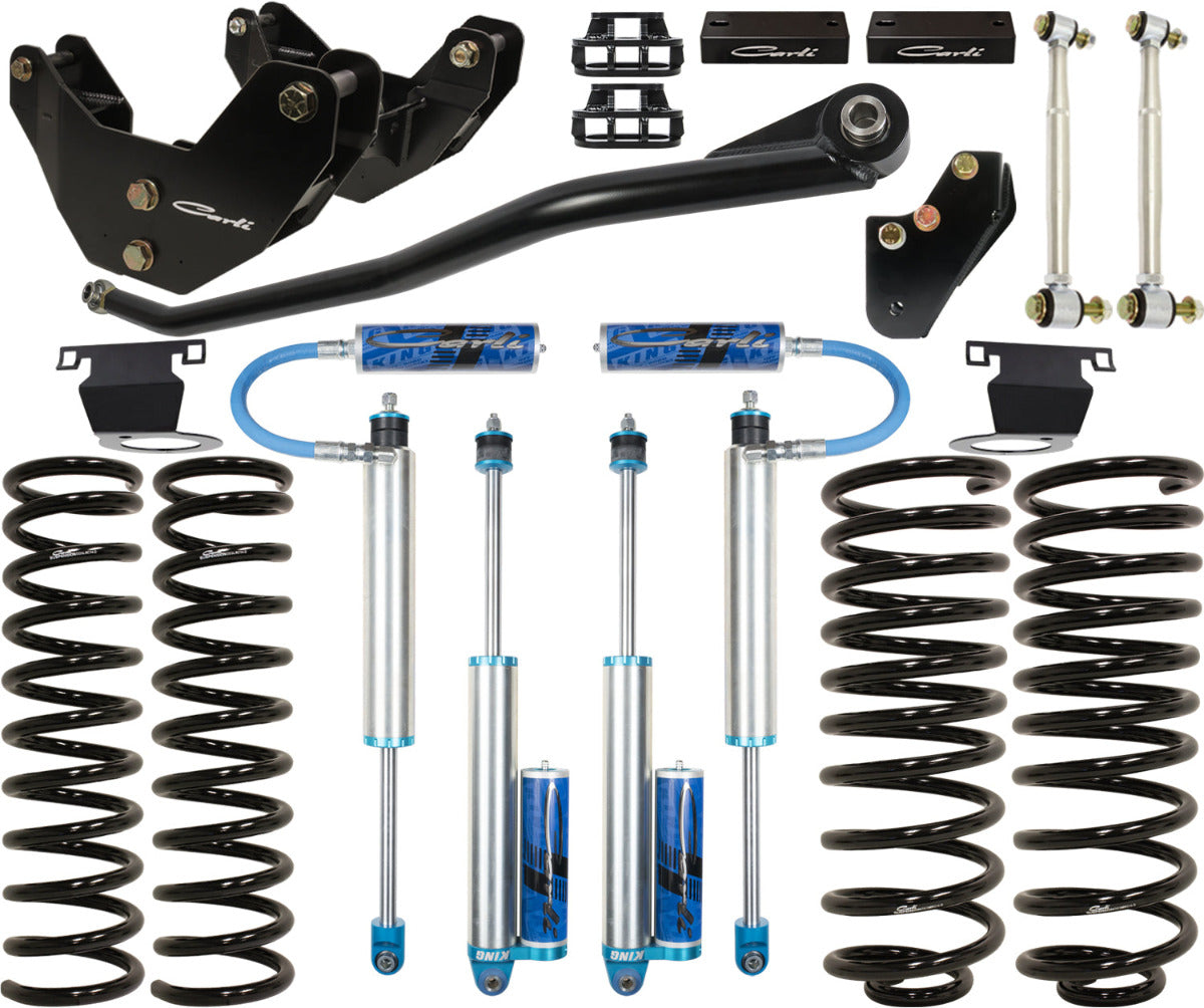 19-24 RAM 2500 4X4 HEMI 3.0" LIFT PINTOP SYSTEM R2 COILS Display of Included Parts