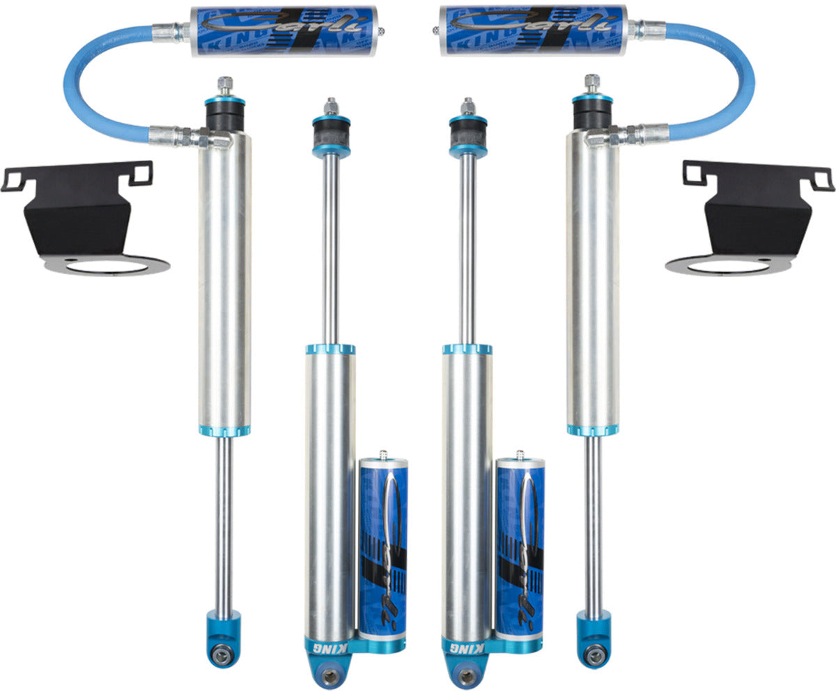 '14-24 Ram 2500 Air Ride-2.5" Pintop Leveling System Shocks and Reservoir Mounts Display