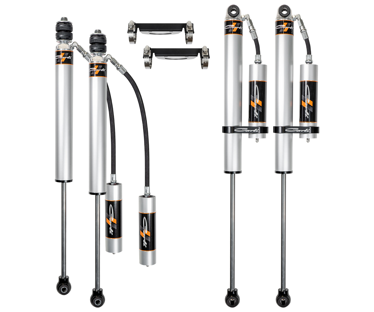 '23+ F250/F350 Carli Backcountry System shocks display