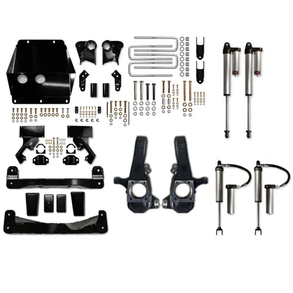 CST 20-25 GM 2500 4″ Stage 9 Suspension System Front View