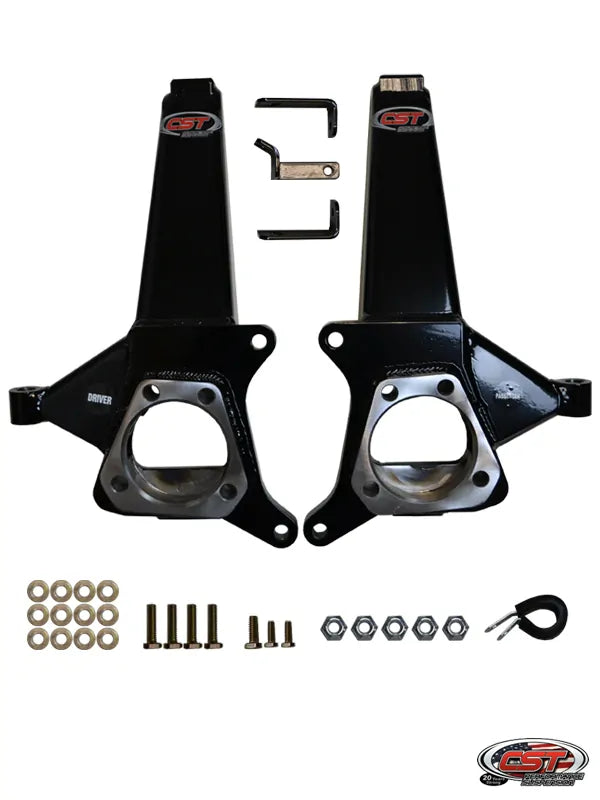 CST 19-23 GM 1500 2wd 3″ Stage 1 Suspension System Front View