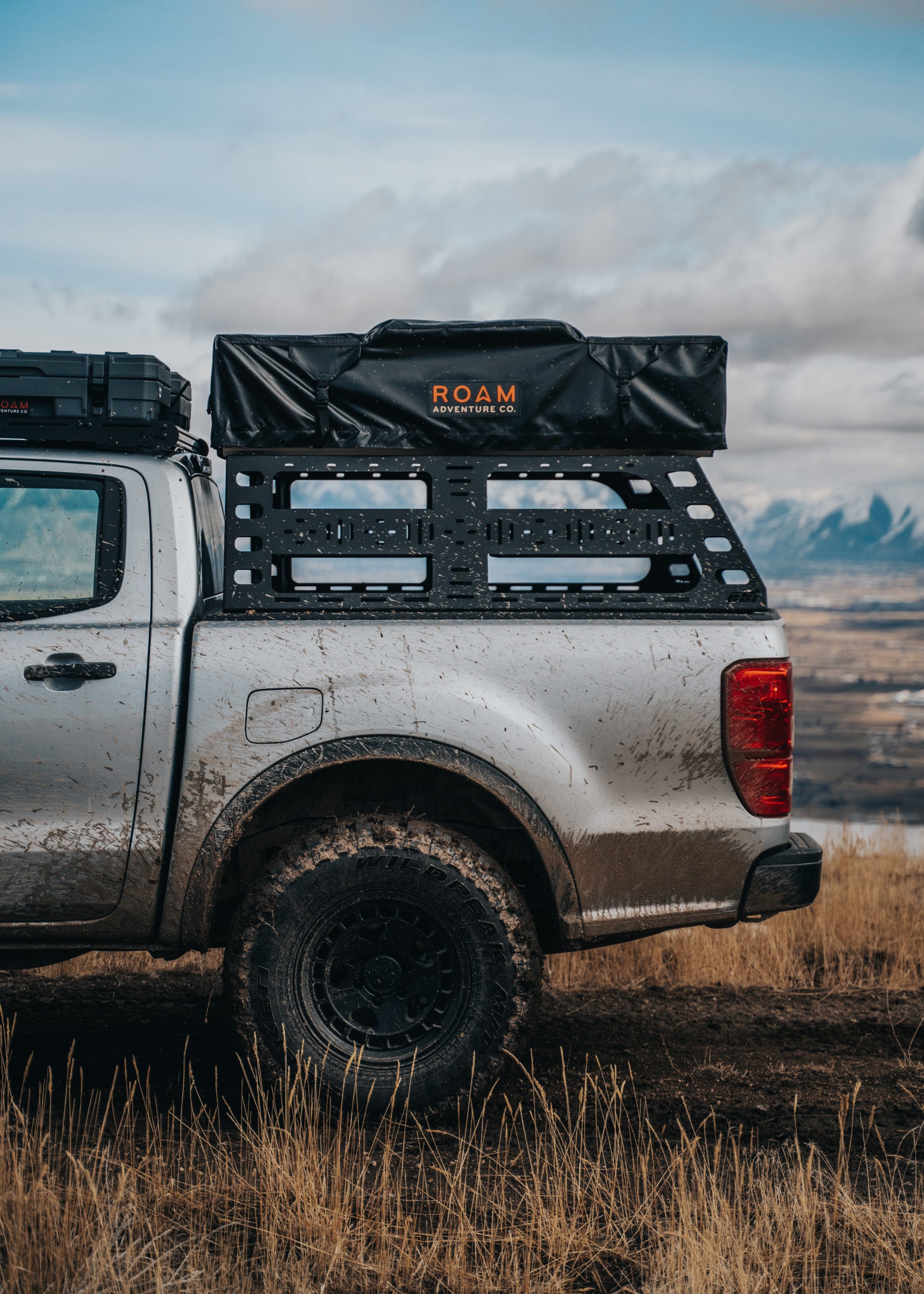 Ford Ranger Cab Height Bed Rack | 2019-2021 Front View