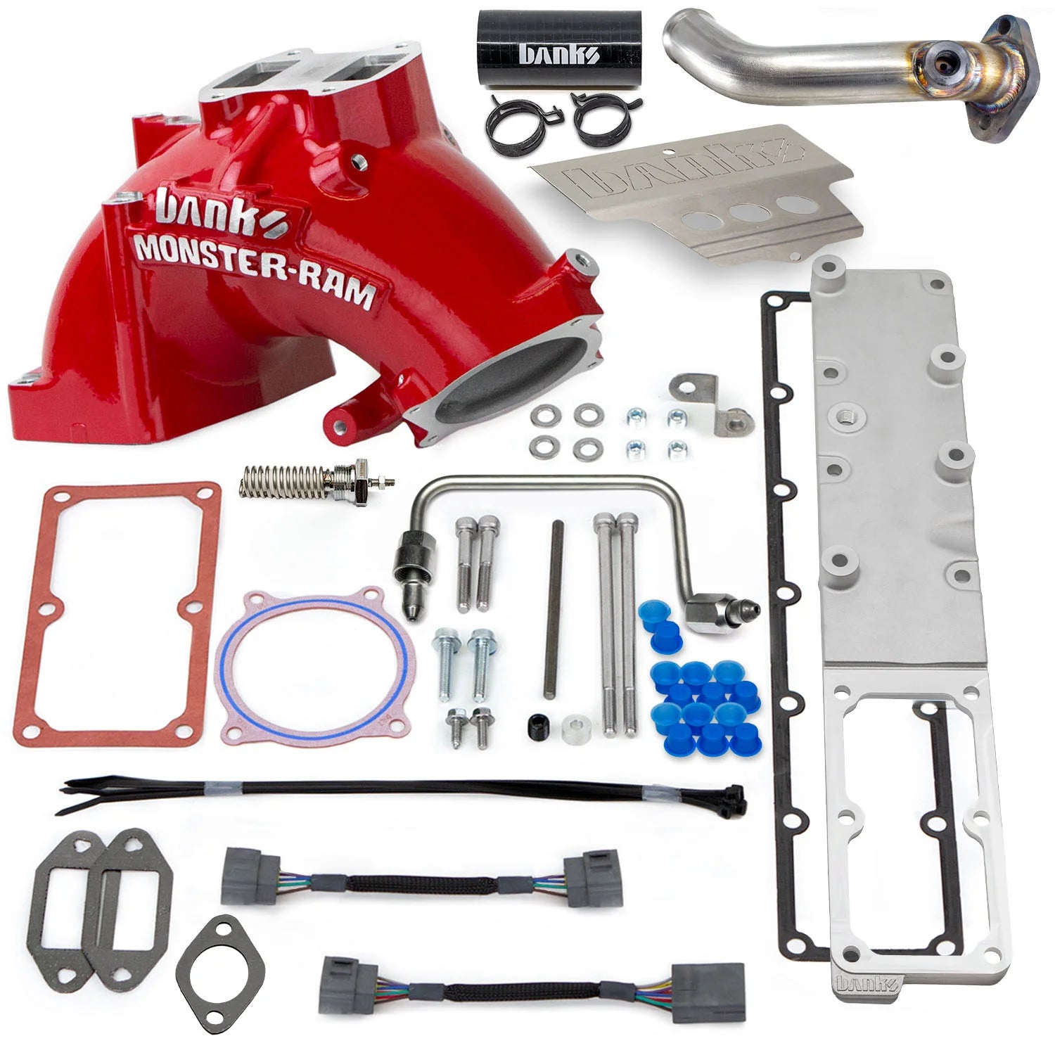 Ram Intake and Killer Grid Heater Upgrade (Chassis Cab) Front View