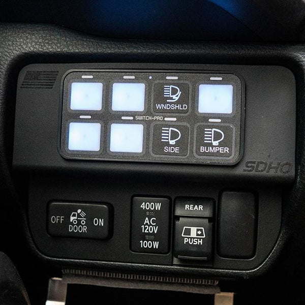 '16-19 Toyota Tacoma SDHQ Built Switch Pros OEM Keypad Mount
