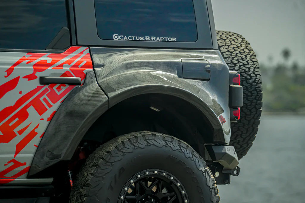2022-2023 Ford Bronco Raptor "Bedsides" Display on Vehicle