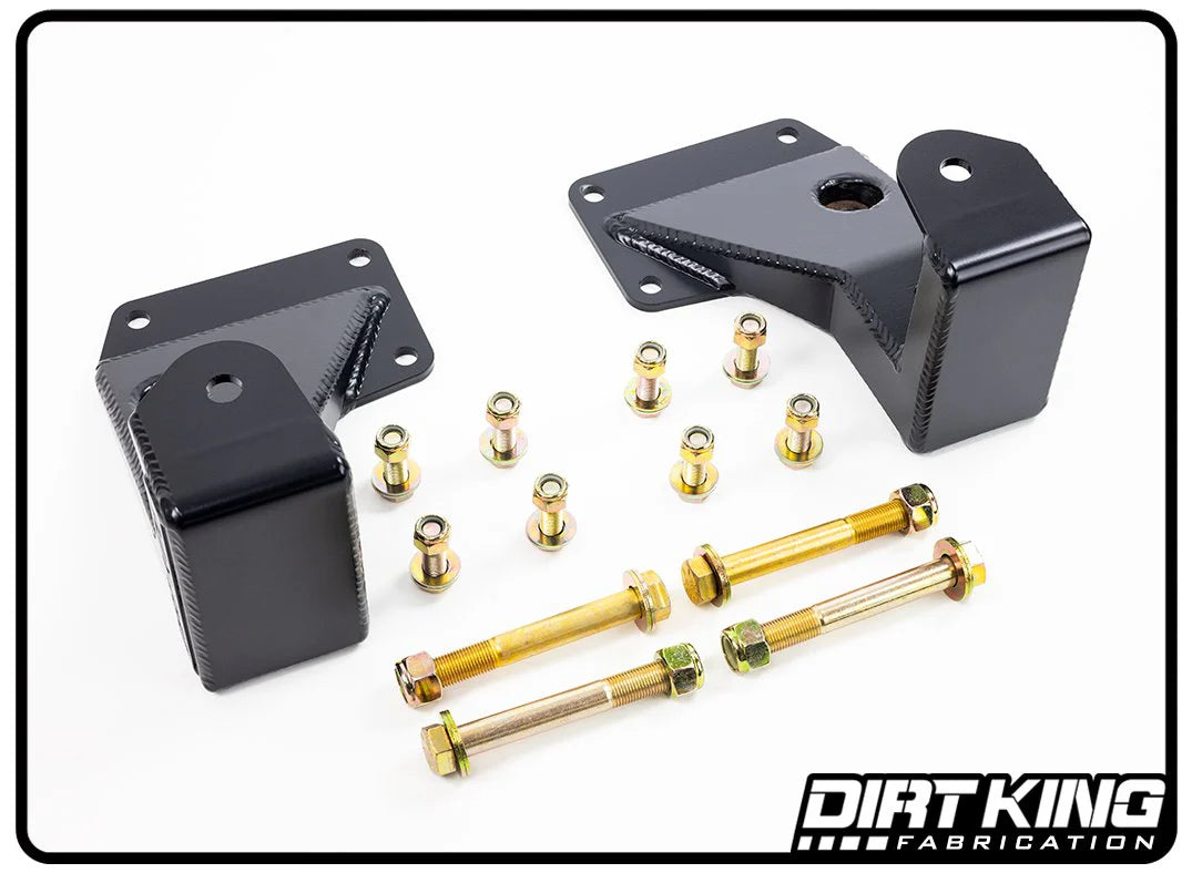 99-18 GM 1500 Rear Shackle Hangers Front View