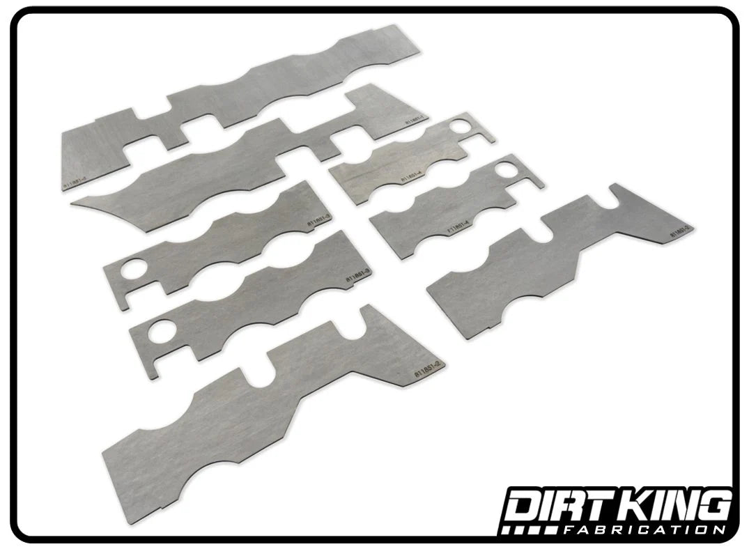 05-23 Tacoma Rear Frame Plate Kit Front View
