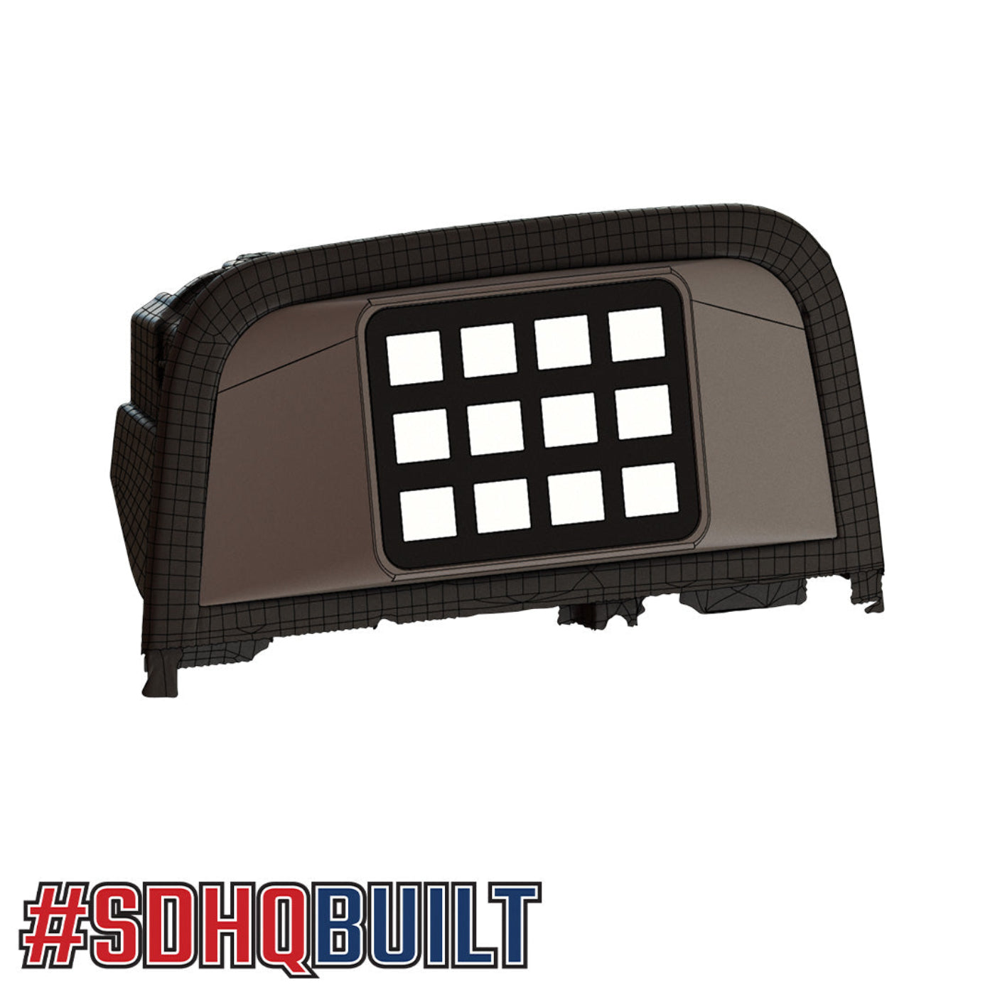 2021-2025 Ford F150/Raptor/Raptor-R SDHQ Built 3D Printed Sunglass Keypad Mount Conversion design