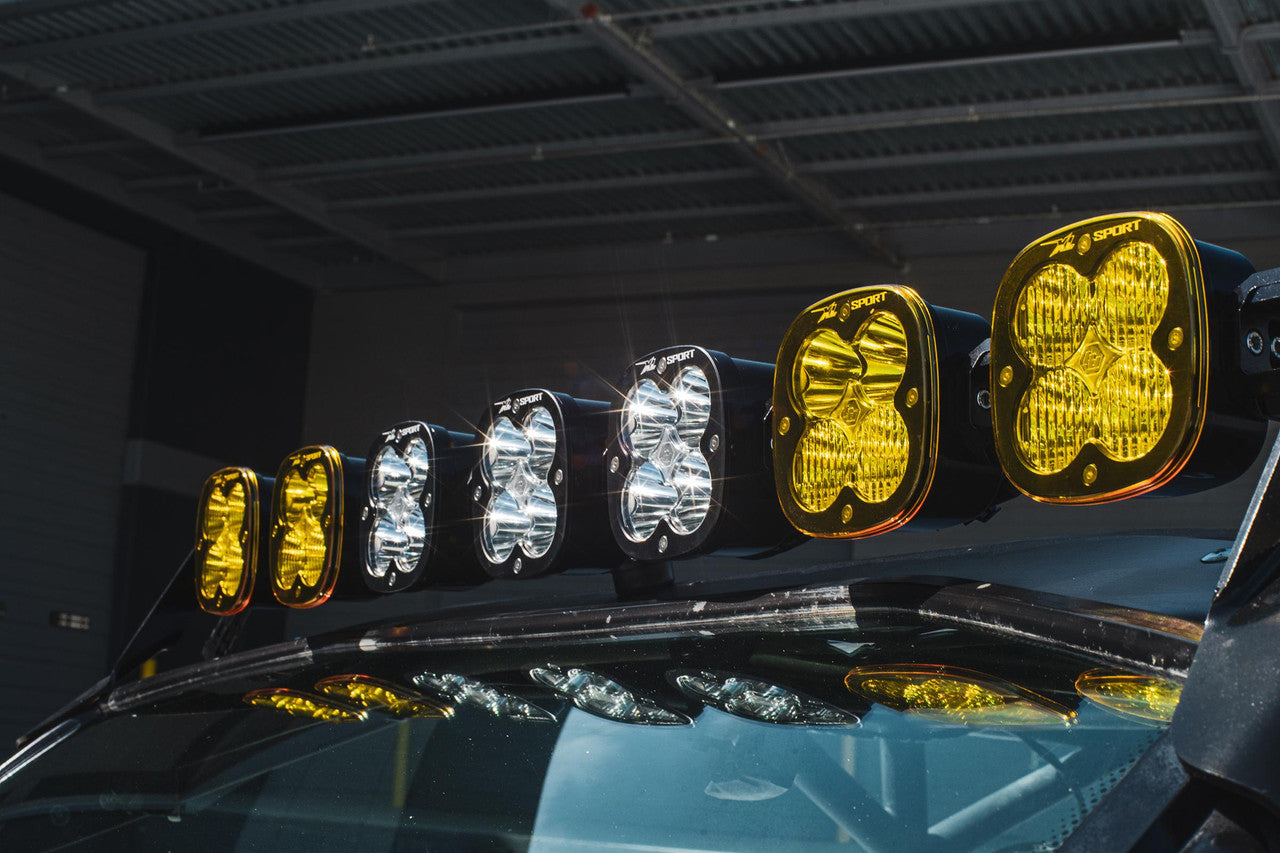 Can-Am XL Linkable Roof Mount Light Kit - Can-Am 2017-24 Maverick X3 Side View