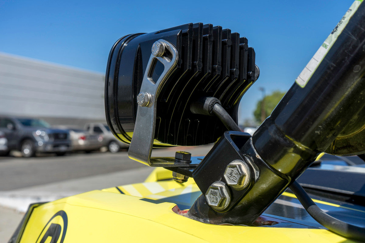 Polaris Squadron Sport A-Pillar Light Kit - Polaris 2014-22 RZR XP 1000; XP Turbo; Turbo S Rear View