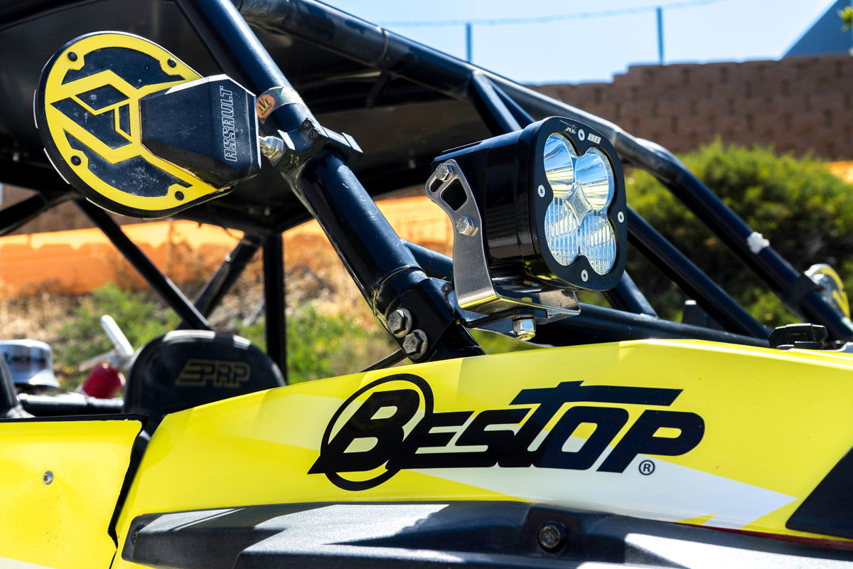 Polaris Squadron Pro A-Pillar Light Kit - Polaris 2014-22 RZR XP 1000; XP Turbo; Turbo S Side View