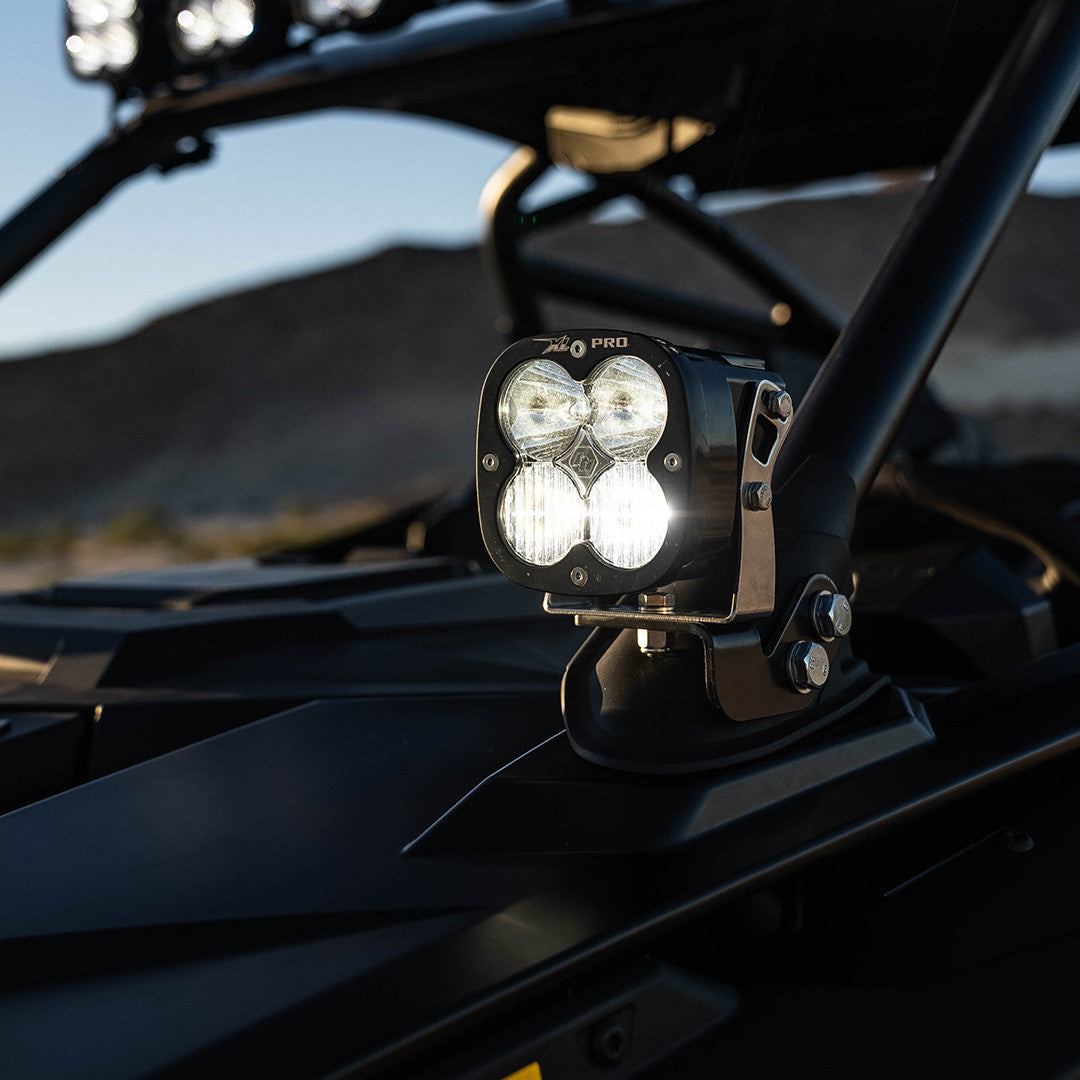 Baja Designs 2022-2024 Polaris RZR Pro R A-Pillar Kit Display on Vehicle