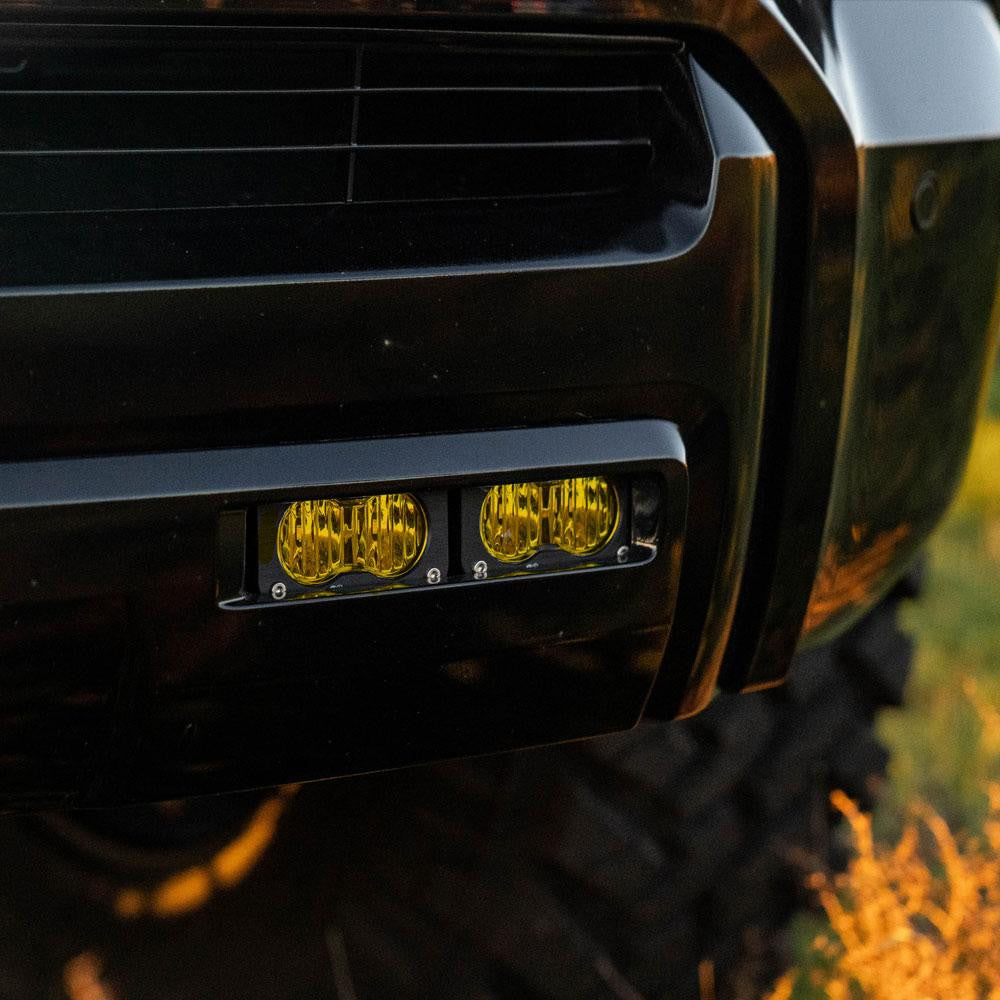 '22+ Toyota Sequoia S2 Sport OEM Fog Light Replacement Kit Close-up Display on Vehicle