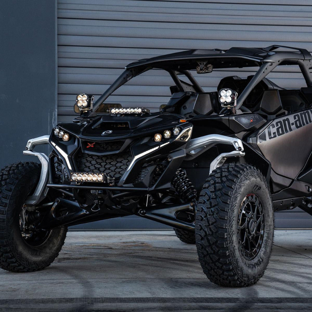 Can-Am Maverick R XL Pro A-Pillar Kit Display on Vehicle