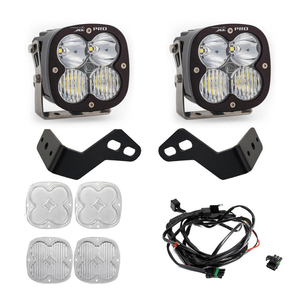 Can-Am Maverick R XL Pro A-Pillar Kit Display of Included Parts