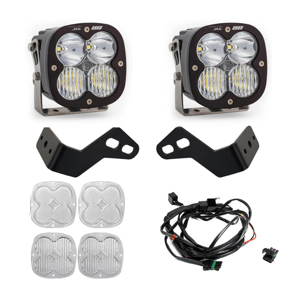 Can-Am Maverick R XL80 A-Pillar Kit Display of Included Parts