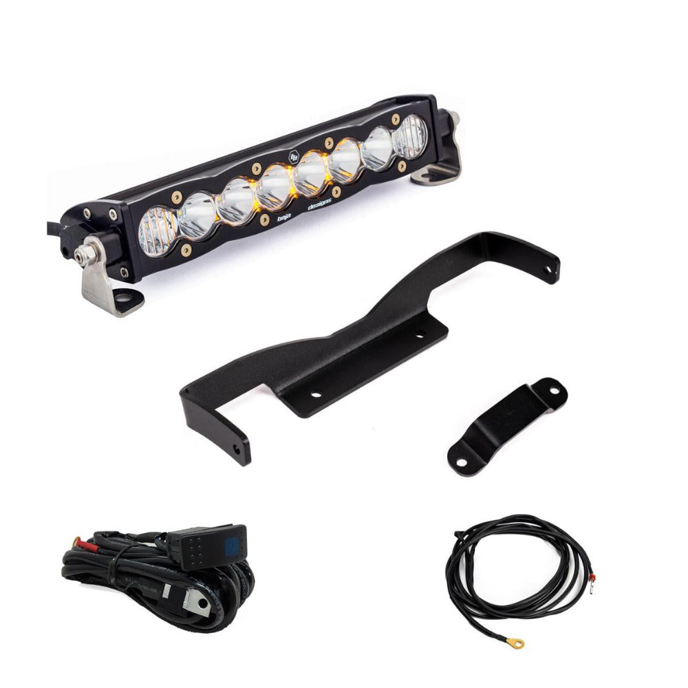 Can-Am Maverick R 10" S8 Shock Tower Kit Display of Included Parts