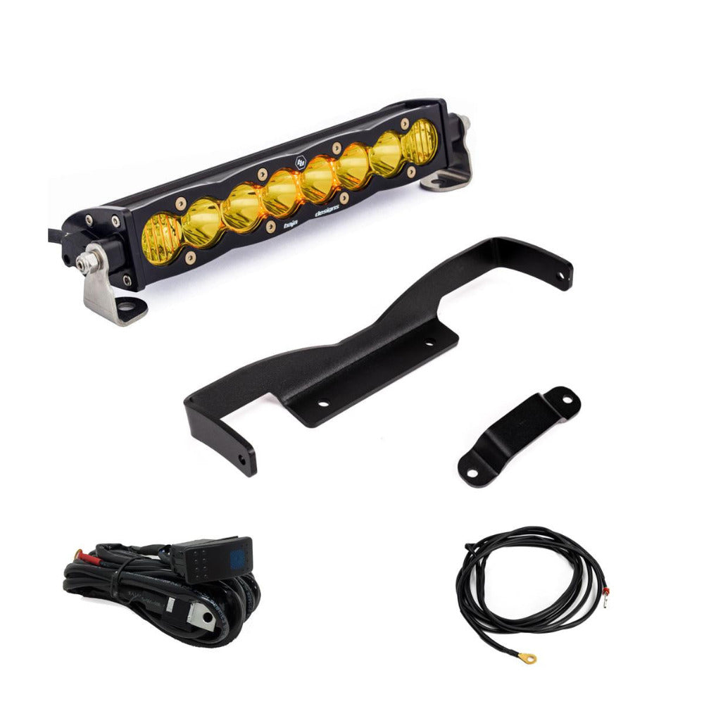 Can-Am Maverick R 10" S8 Shock Tower Kit Display of Included Parts