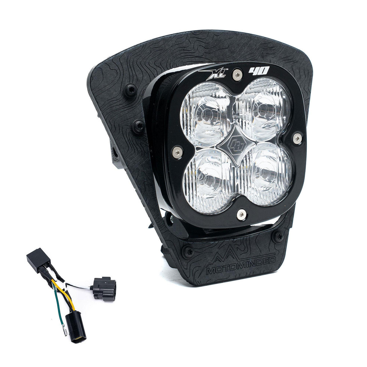 XL40 (D/C) LED Headlight Kit w/ Hi-Low Harness - GasGas ES ('24-25)