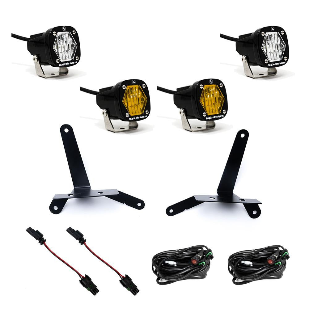 S1 Dual Fog Pocket LED Light Kit - 2024-2026 Chevrolet Silverado 2500/3500