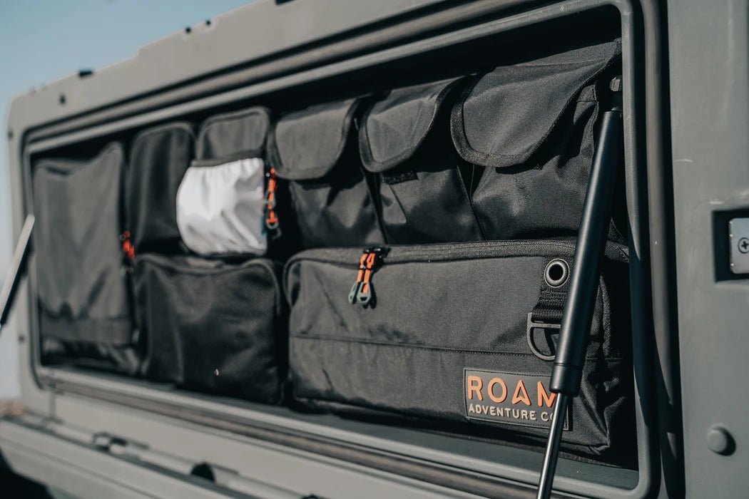 95L Lid Organizer Side View Black