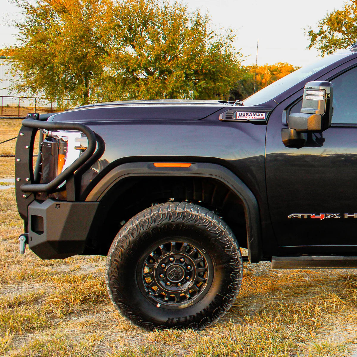 2024+ GMC SIERRA 2500/3500 ATTITUDE FRONT WINCH BUMPER W/ GUARD Front View