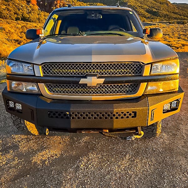 2003-2007 CHEVY SILVERADO 1500 OCTANE FRONT WINCH BUMPER Front View