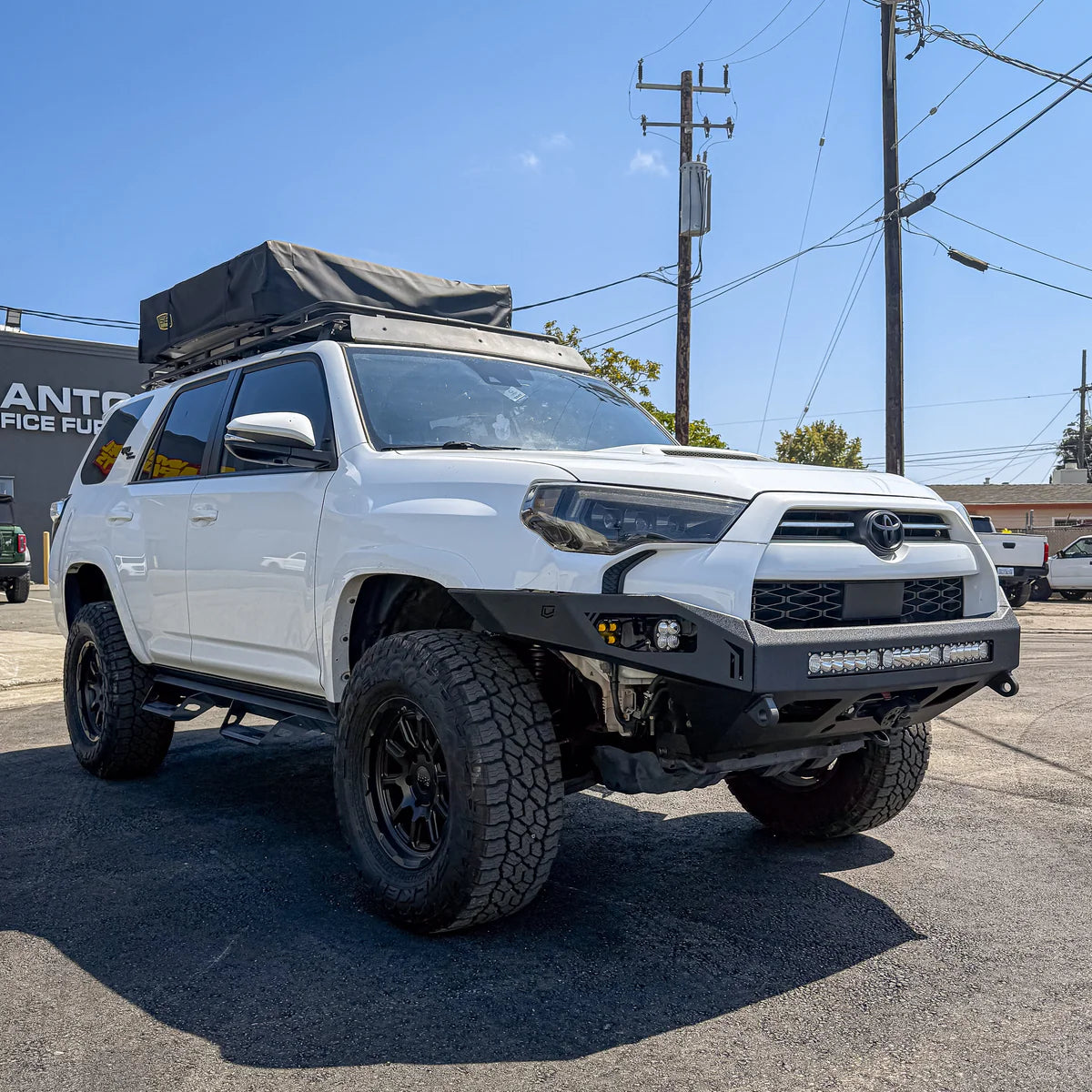 2014-2024 TOYOTA 4RUNNER OCTANE FRONT WINCH BUMPER Front View