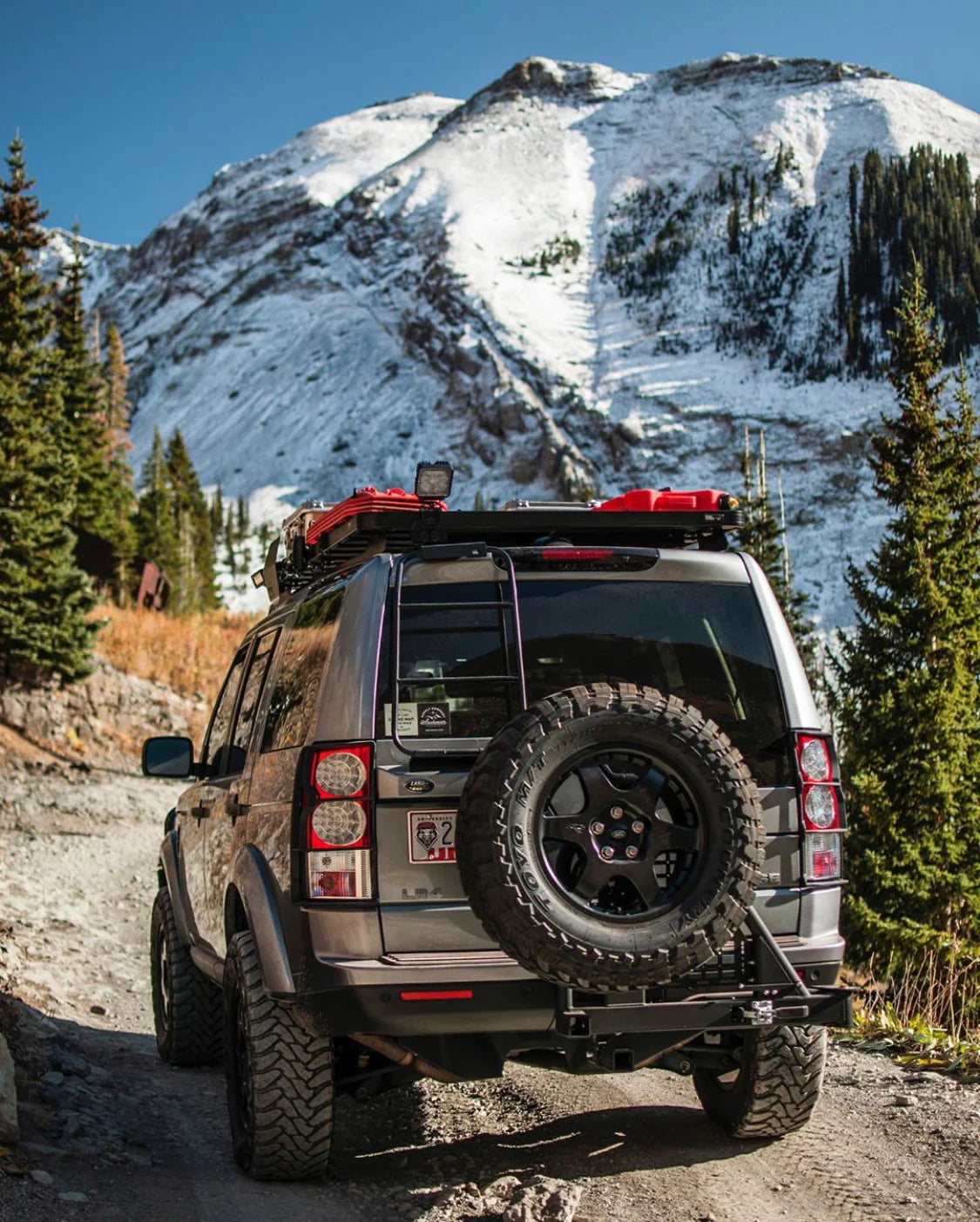 UltraSwing Multi-Fit Spare Tire Hitch Mount | RiGd Supply Front View