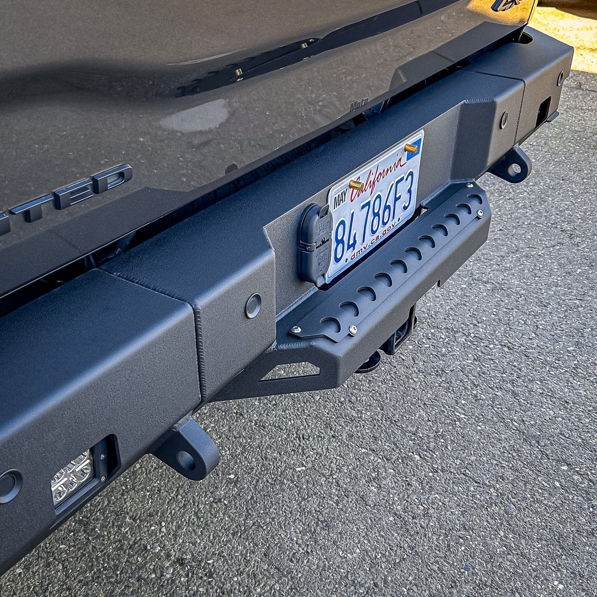 2019-2025 RAM 2500/3500 OCTANE REAR BUMPER Front View
