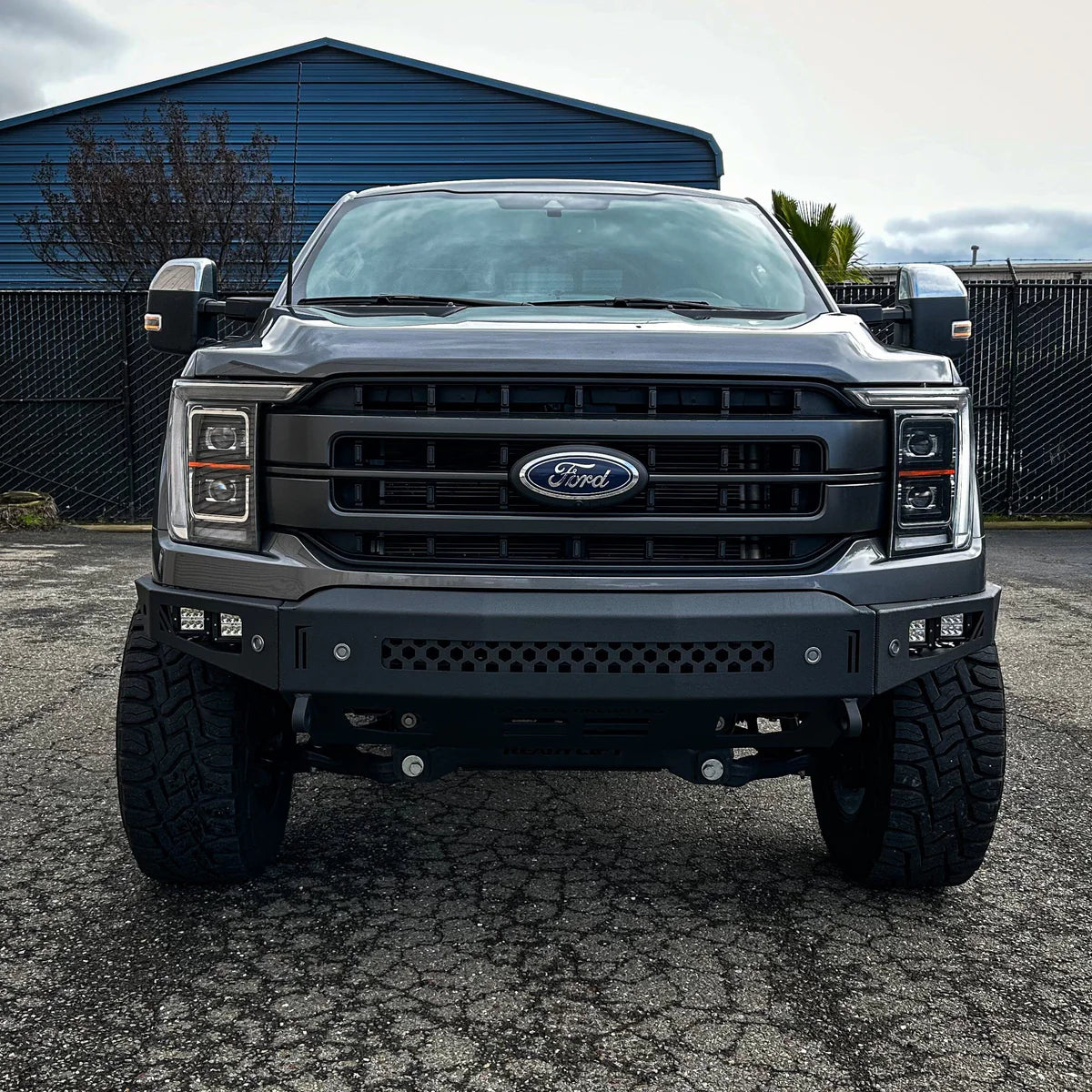2021-2023 FORD F150 OCTANE FRONT BUMPER Front View