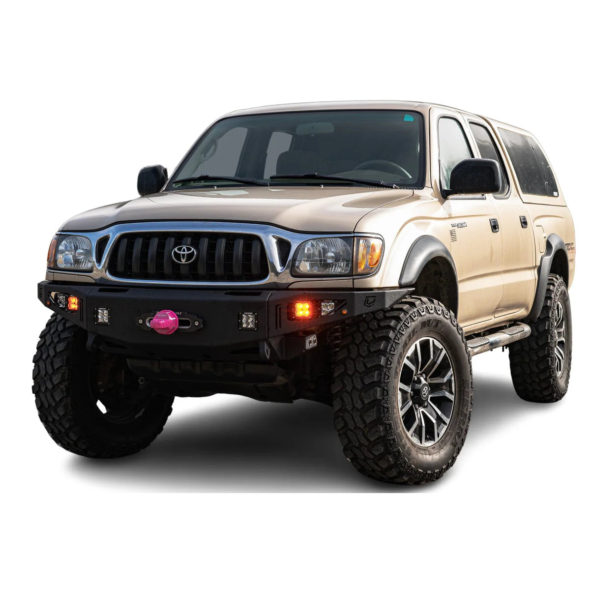 1995-2004 TOYOTA TACOMA OCTANE WINCH BUMPER Front View