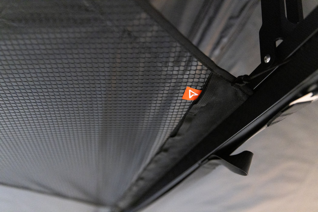 ARC 270 Overhead Mesh Storage Bottom View Clear