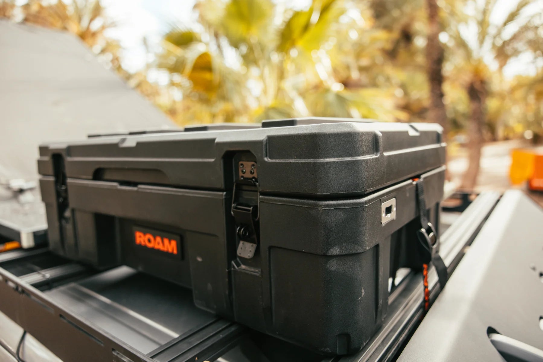 Tie Down Straps Side View Black