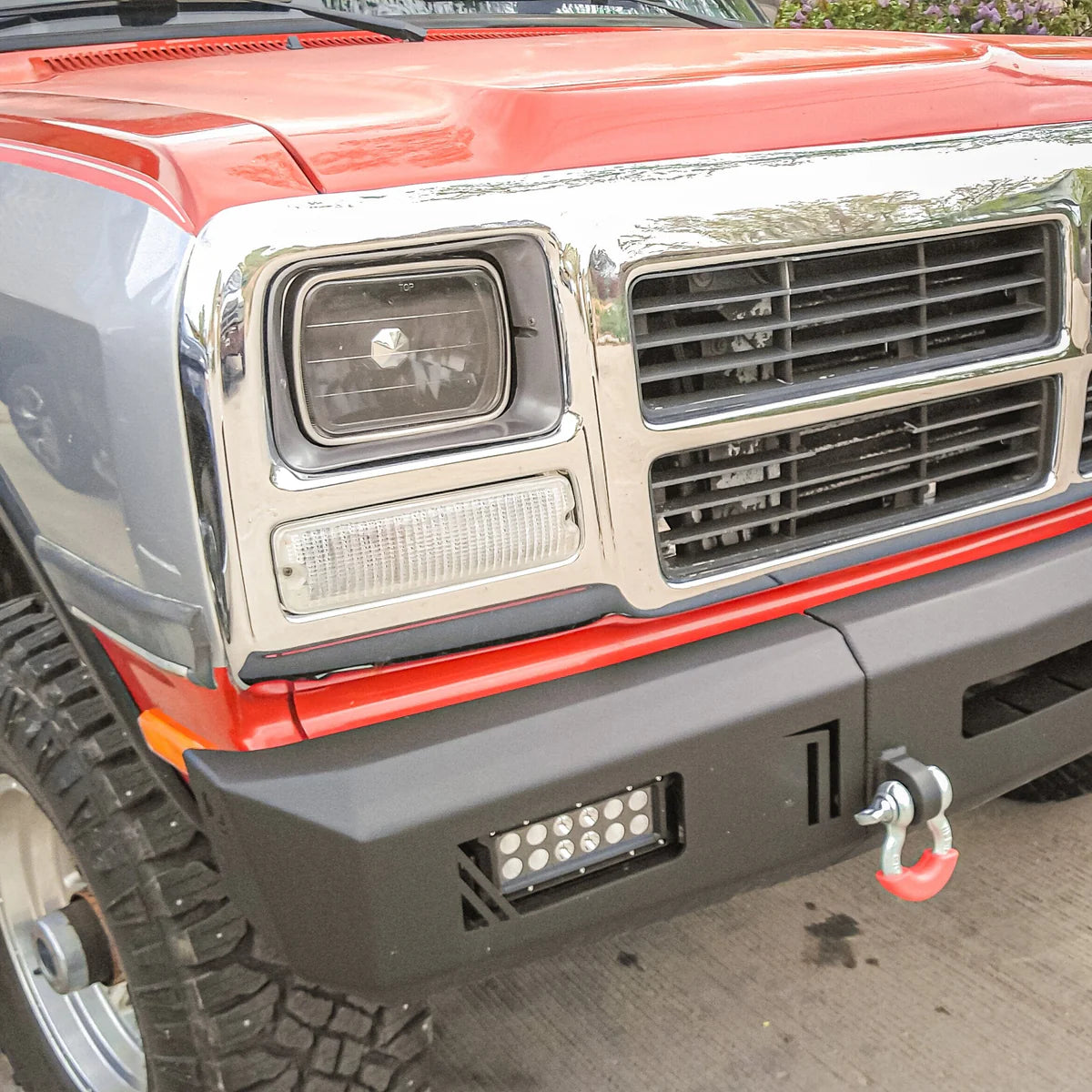 1989-1993 DODGE RAM 250/350 OCTANE FRONT BUMPER Front View