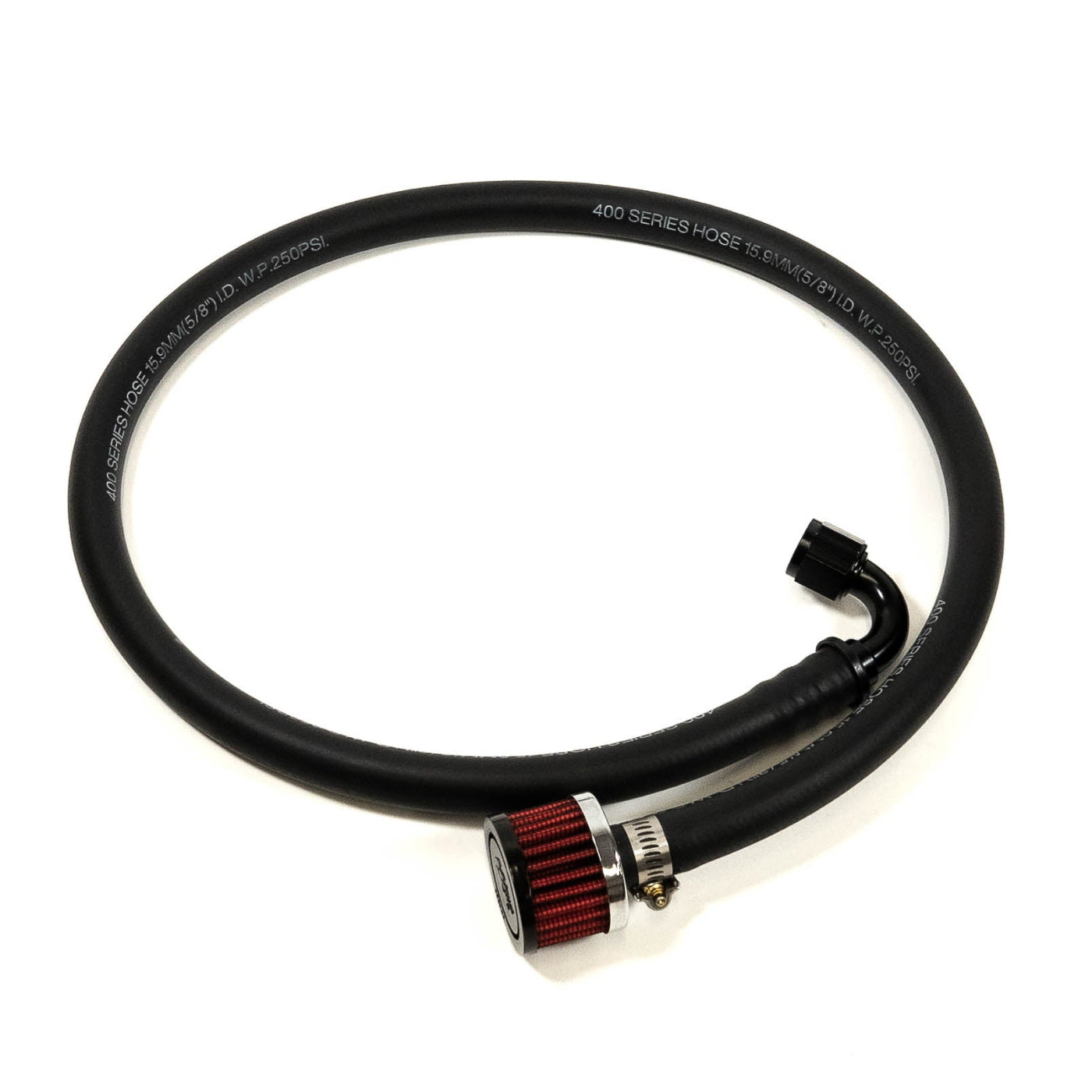 '08-21 200 Series Toyota Land Cruiser SDHQ Built Secondary Air Pump Intake Relocation Kit display of included parts