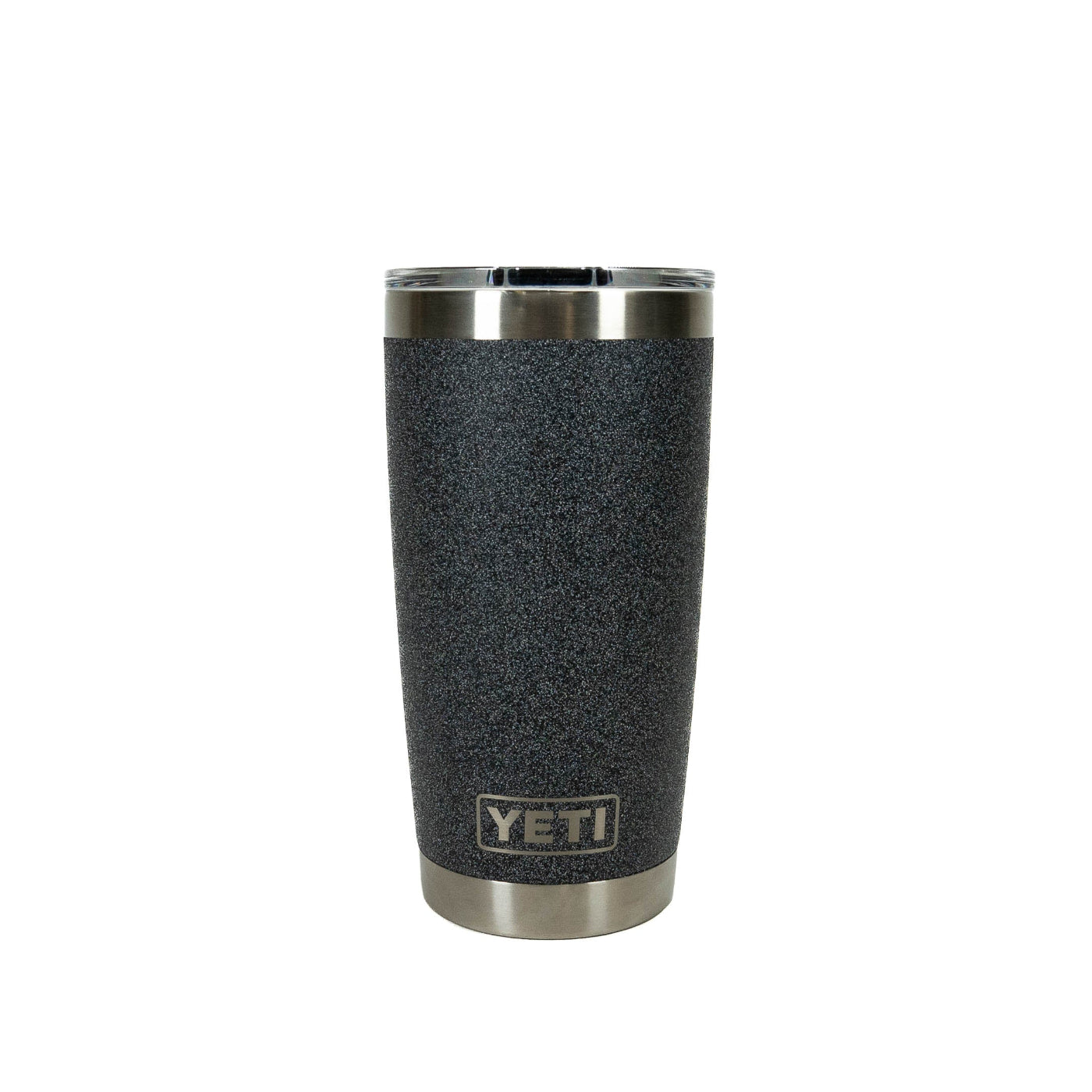 SDHQ Motorsports Neon Sign Logo Yeti Rambler 20oz Tumbler with MagSlider Lid | Black Stone