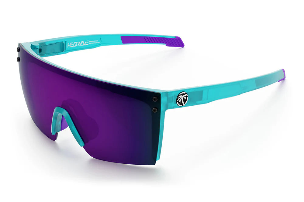 Performance Lazer Face Sunglasses: Aqua Frost Z87+ Front View