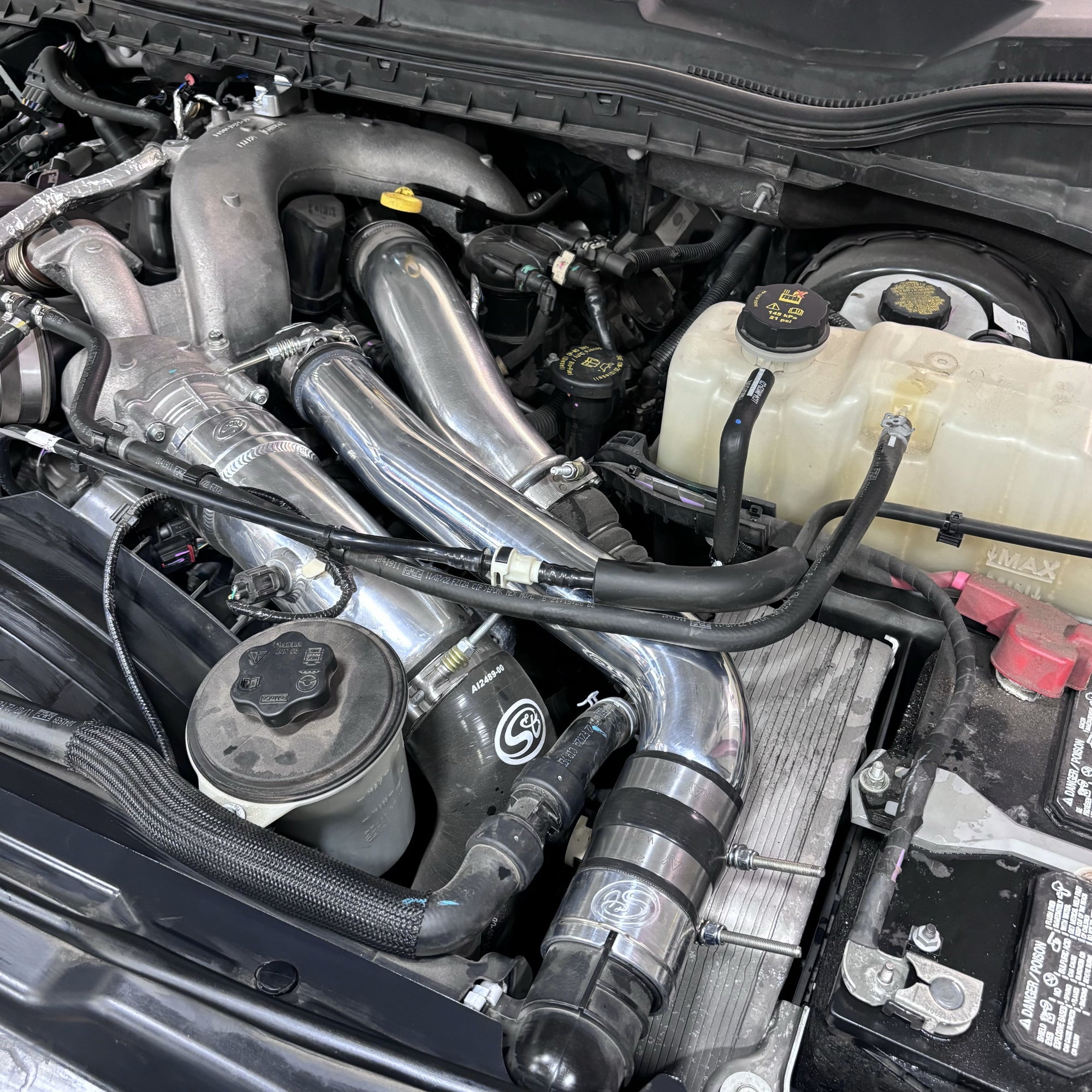 UPPER COOLANT PIPE FOR 2017-2025 FORD POWERSTROKE 6.7L
