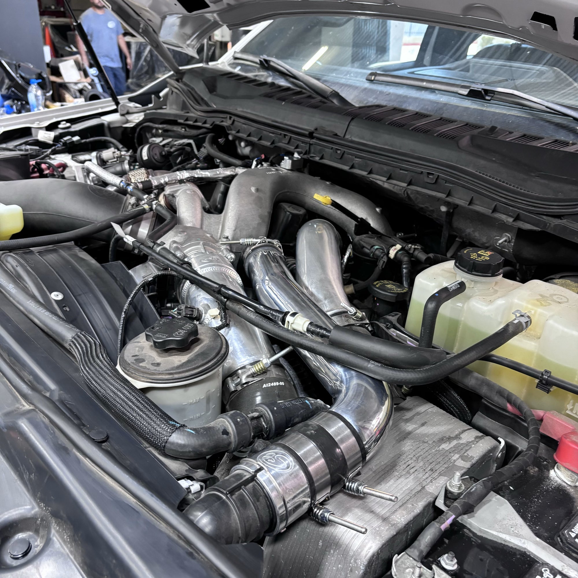 UPPER COOLANT PIPE FOR 2017-2025 FORD POWERSTROKE 6.7L