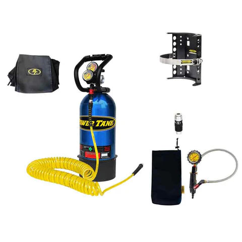 10 lb. Package B Power Tank | Candy Blue | XP400 Regulator | Padded Speed Bag V2