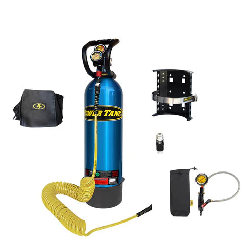 15 lb. Package B Power Tank | Candy Blue | XP400 Regulator | Super Bracket
