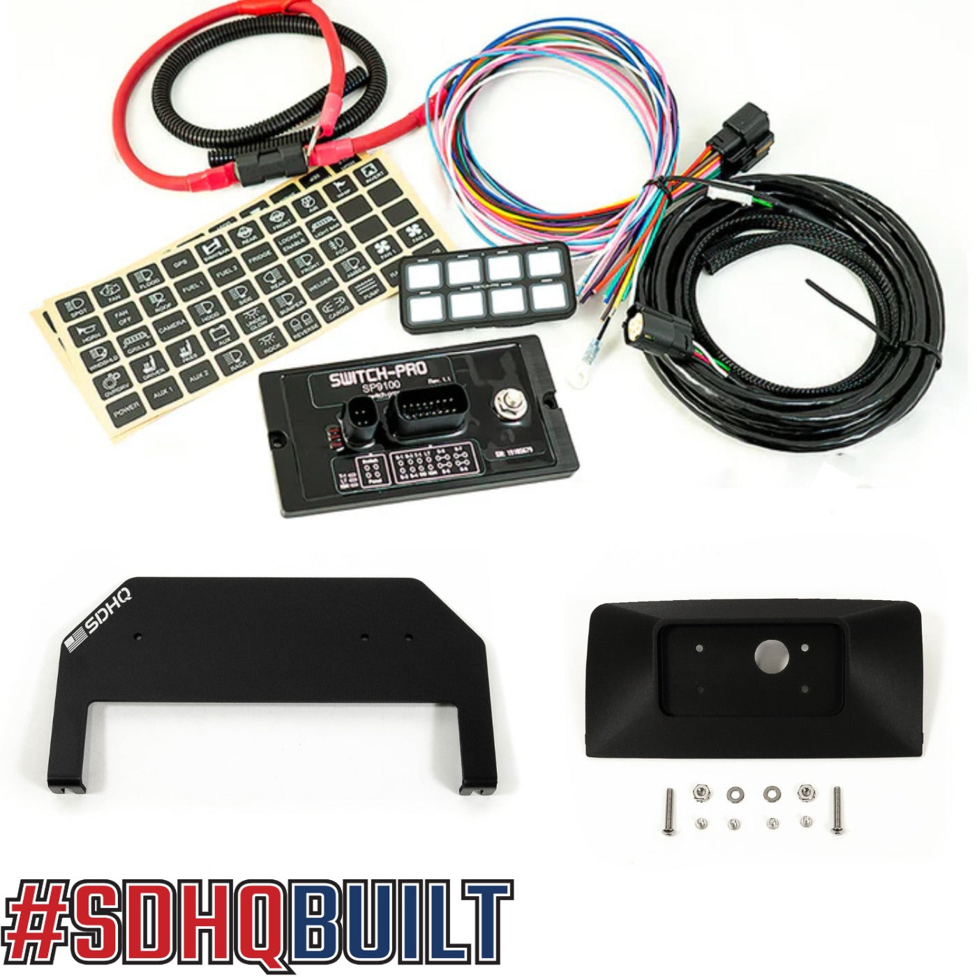 2021-2024 Ram TRX SDHQ Built Complete Switch Pros Mounting Kits