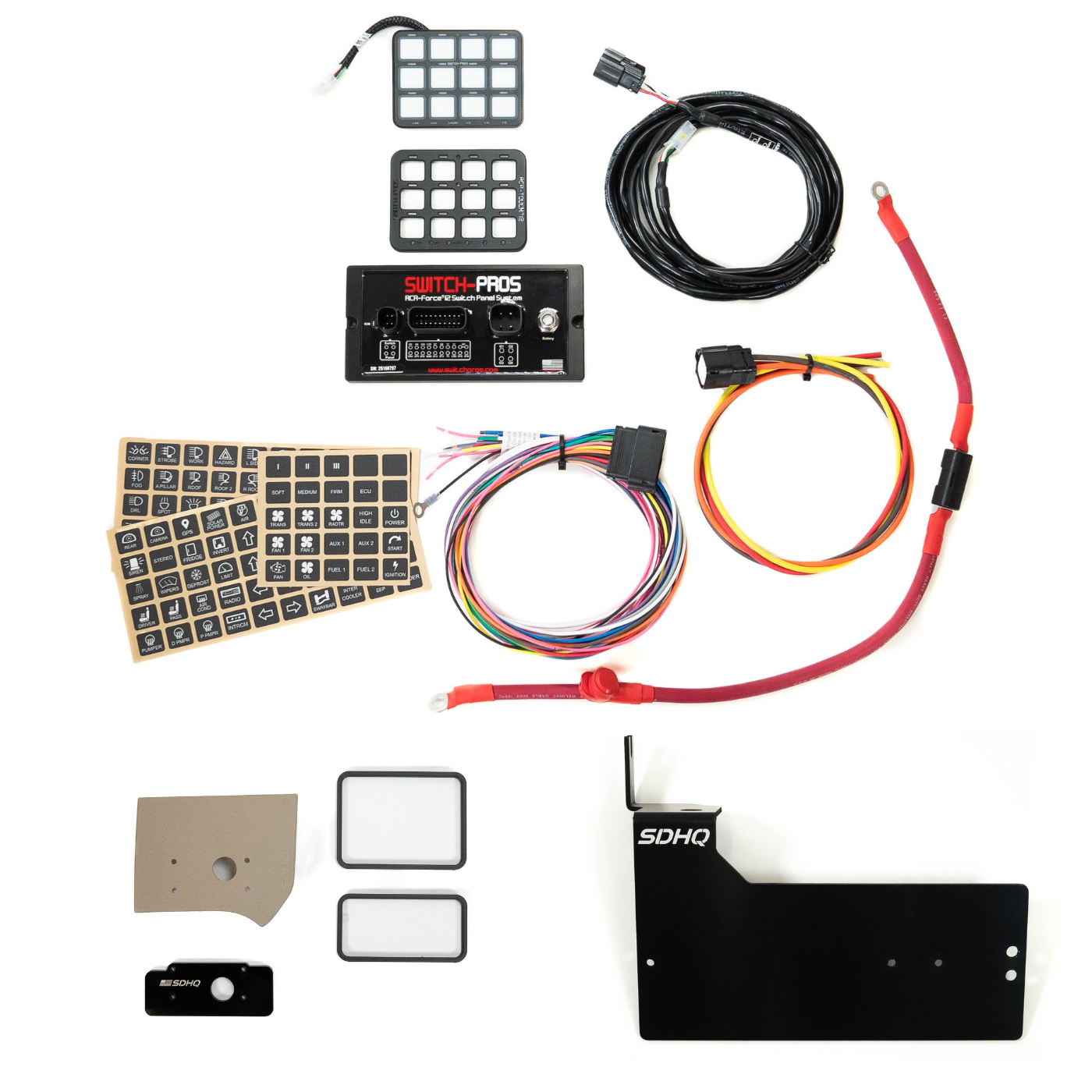 2019-2026 Ram 2500/3500 SDHQ Built Complete Switch Pros RCR FORCE 12 Kit