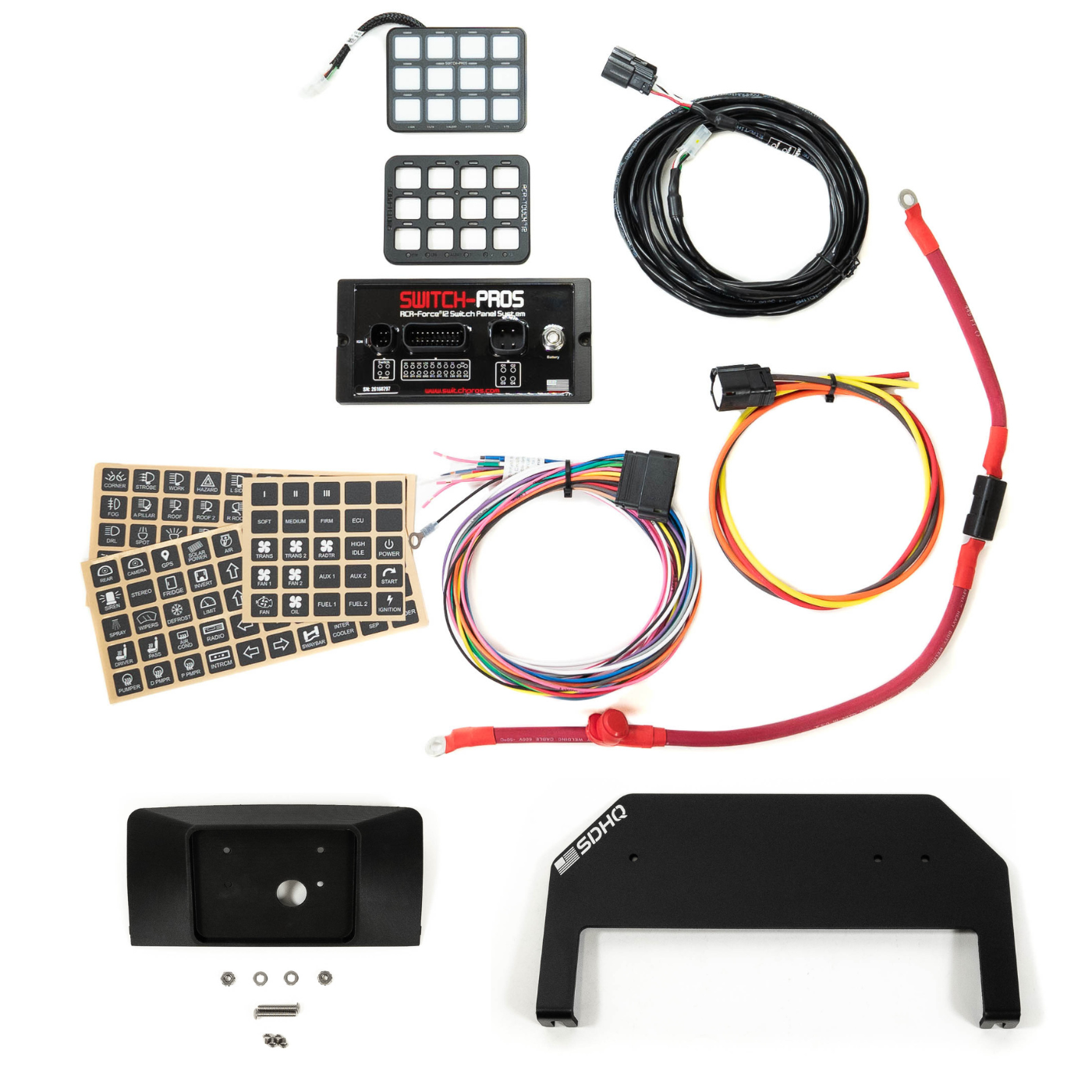 2021-2024 Ram 1500 TRX SDHQ Built Complete Switch Pros Mounting Kits