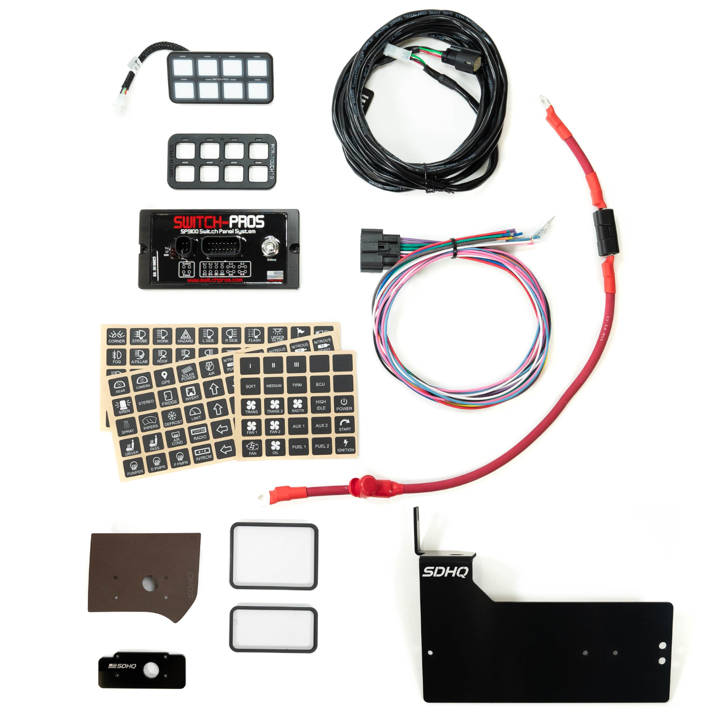 2019-2026 Ram 2500/3500 SDHQ Built Complete Switch Pros SP9100 Kit