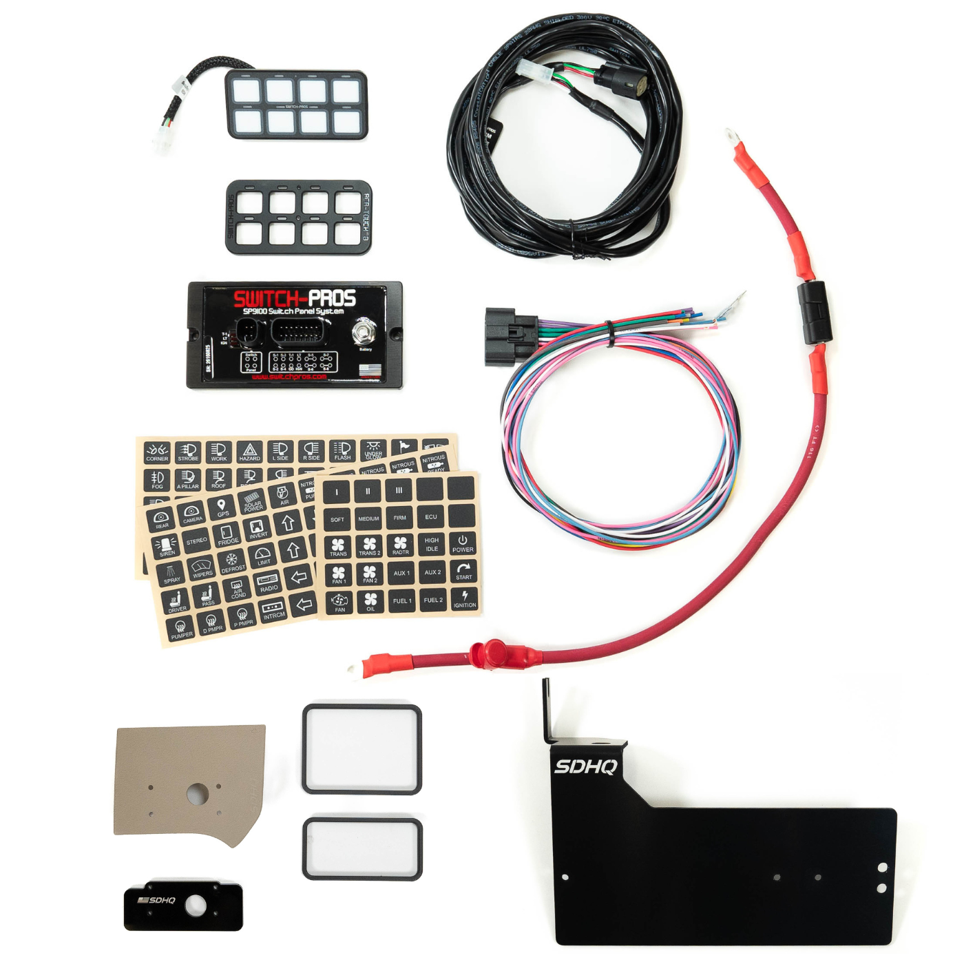 2019-2026 Ram 2500/3500 SDHQ Built Complete Switch Pros SP9100 Kit