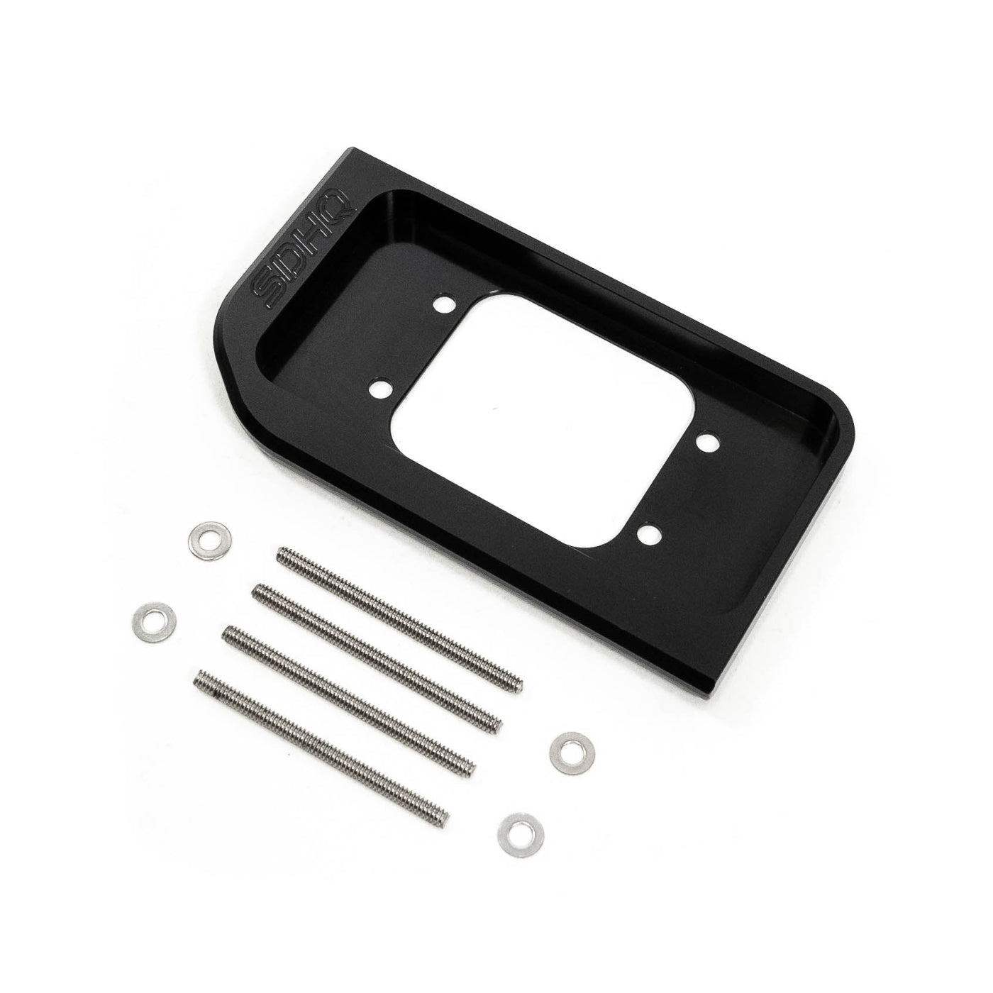 21-24 Ram 1500 TRX SDHQ Built Billet Switch-Pros SP-9100 Keypad Mount display of included parts and hardware