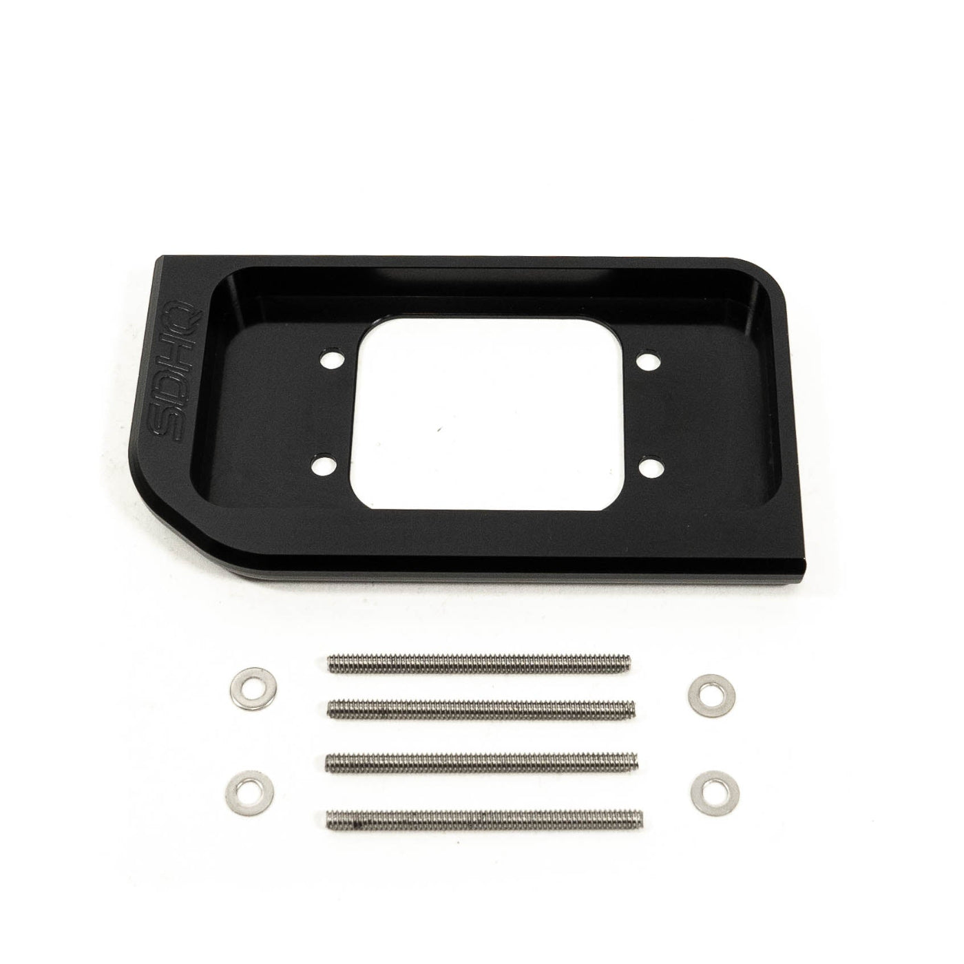 21-24 Ram 1500 TRX SDHQ Built Billet Switch-Pros SP-9100 Keypad Mount display of included parts and hardware
