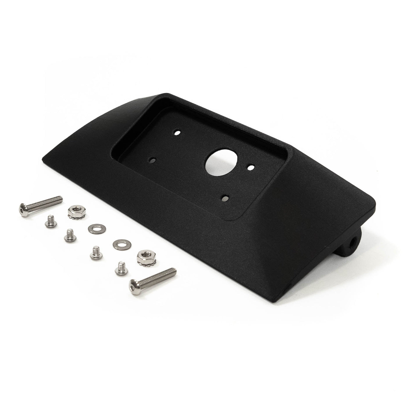 2019-2025 Ram 1500 SDHQ Built 3D Printed Sunglass Keypad Mount Conversion display of included parts and hardware